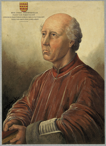 32255 Portret van Evert Zoudenbalch, geboren 1425, proost van St.-Servaas in Maastricht; kanunnik-thesaurier van de ...